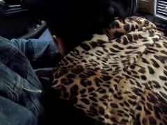 Im Wagen eine Frau aus Germany gebumst